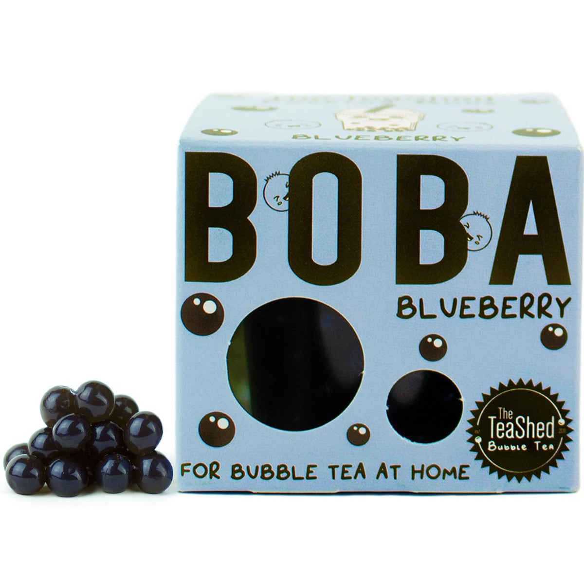 The TeaShed Blueberry Fruit Juice Filled Popping Boba - 150g