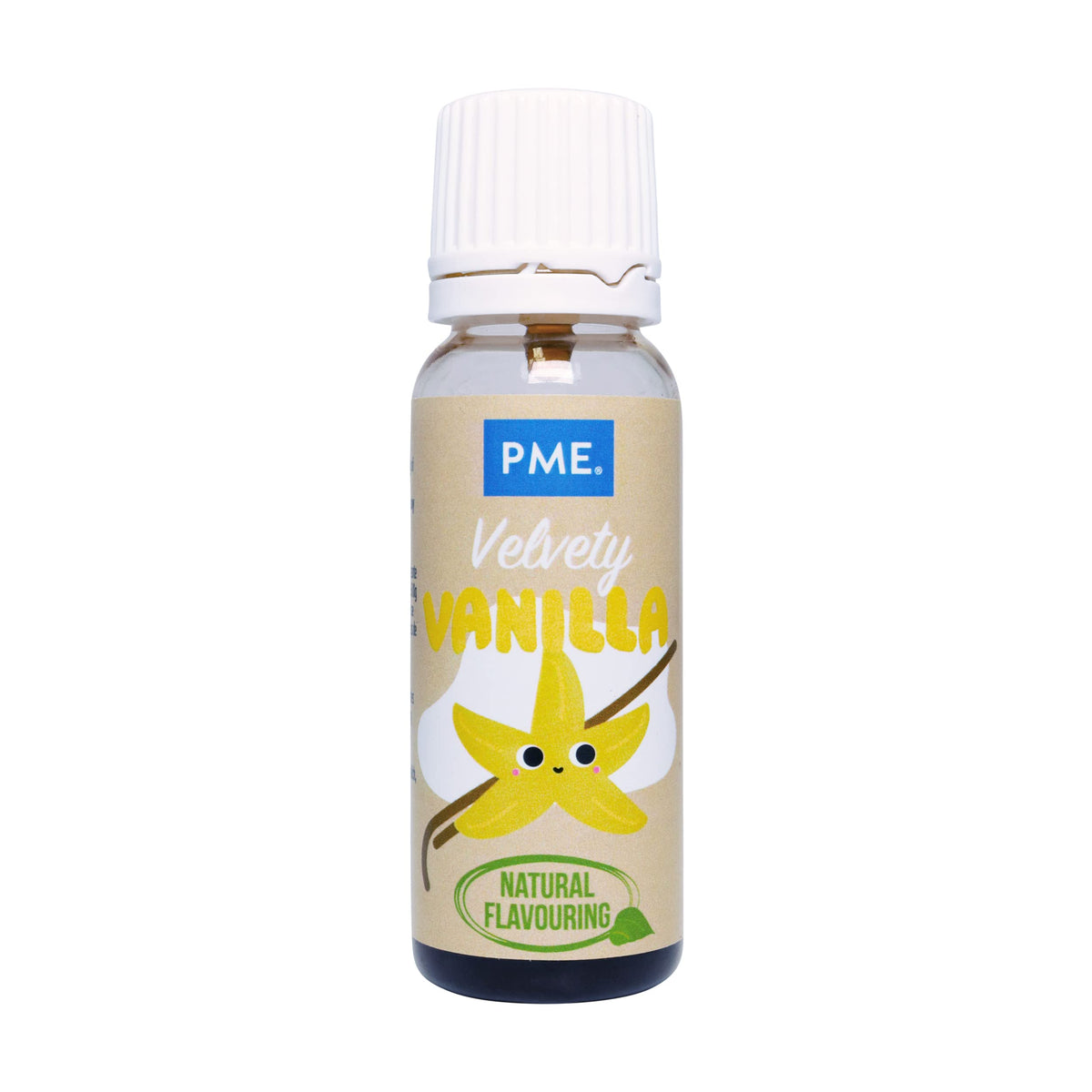 PME Natural Vanilla Flavour - 100% Natural | 25 ml | Alcohol Free