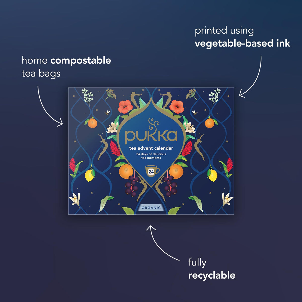 Pukka Herbs Organic Tea Advent Calendar - 24 Days of Herbal Tea 7