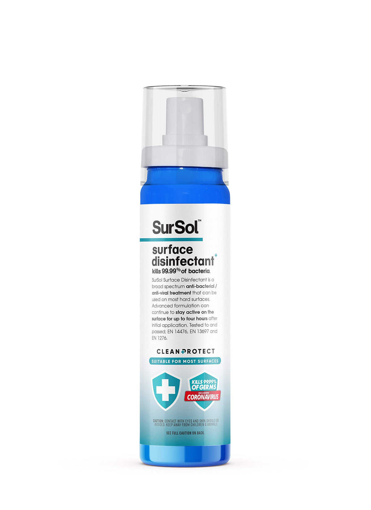 SurSol Surface Disinfectant - Hospital Grade Antibacterial Cleaner | 100 ml | Unscented 1
