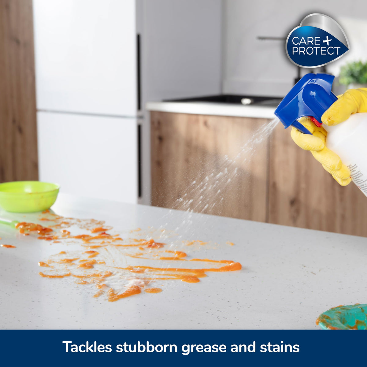 CARE + PROTECT All Purpose Multi-Surface Cleaner - Degreaser, Stain Remover | 500 ml | Unscented 2