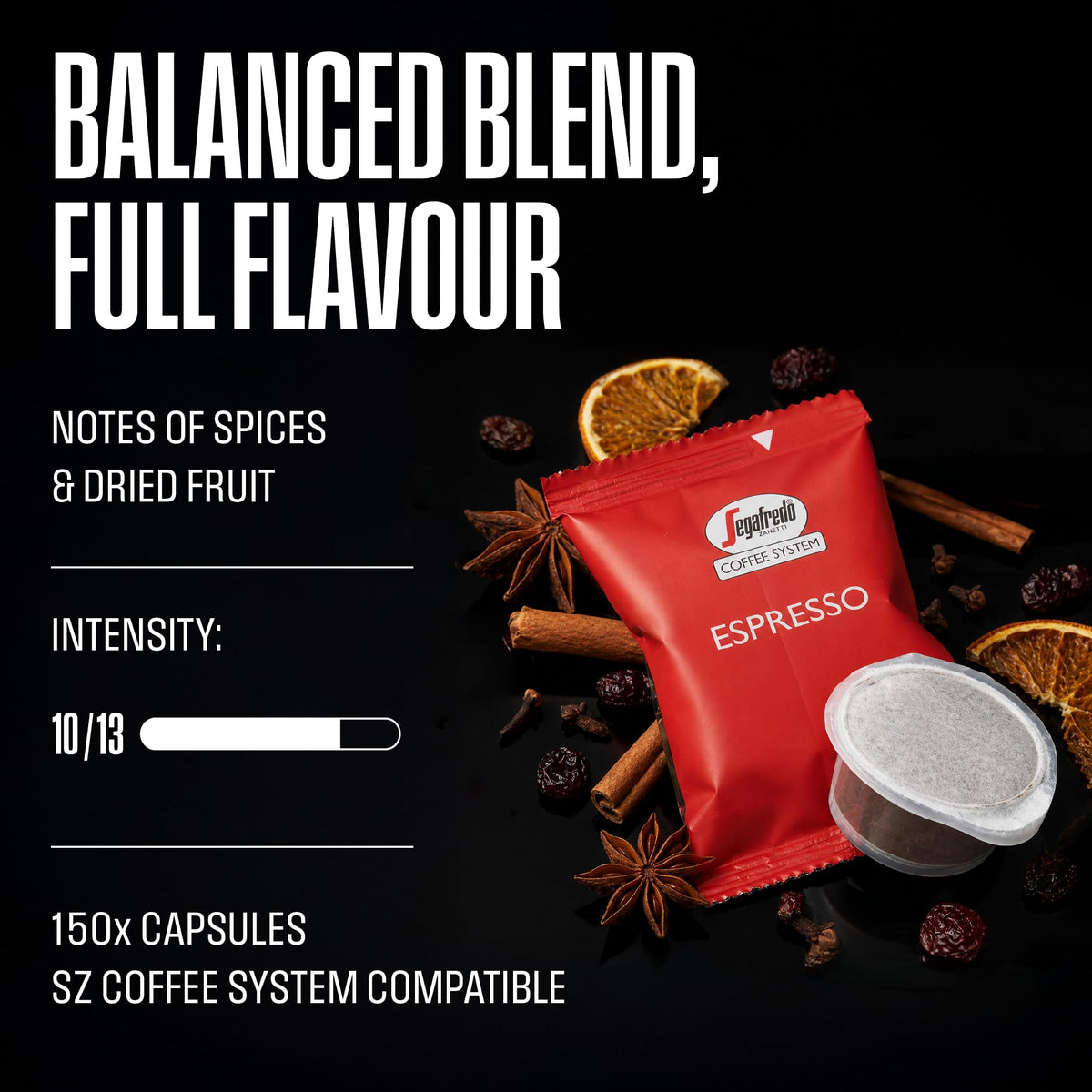 Segafredo Zanetti Espresso Capsules - 150 Count | Balanced Taste | Italy 4