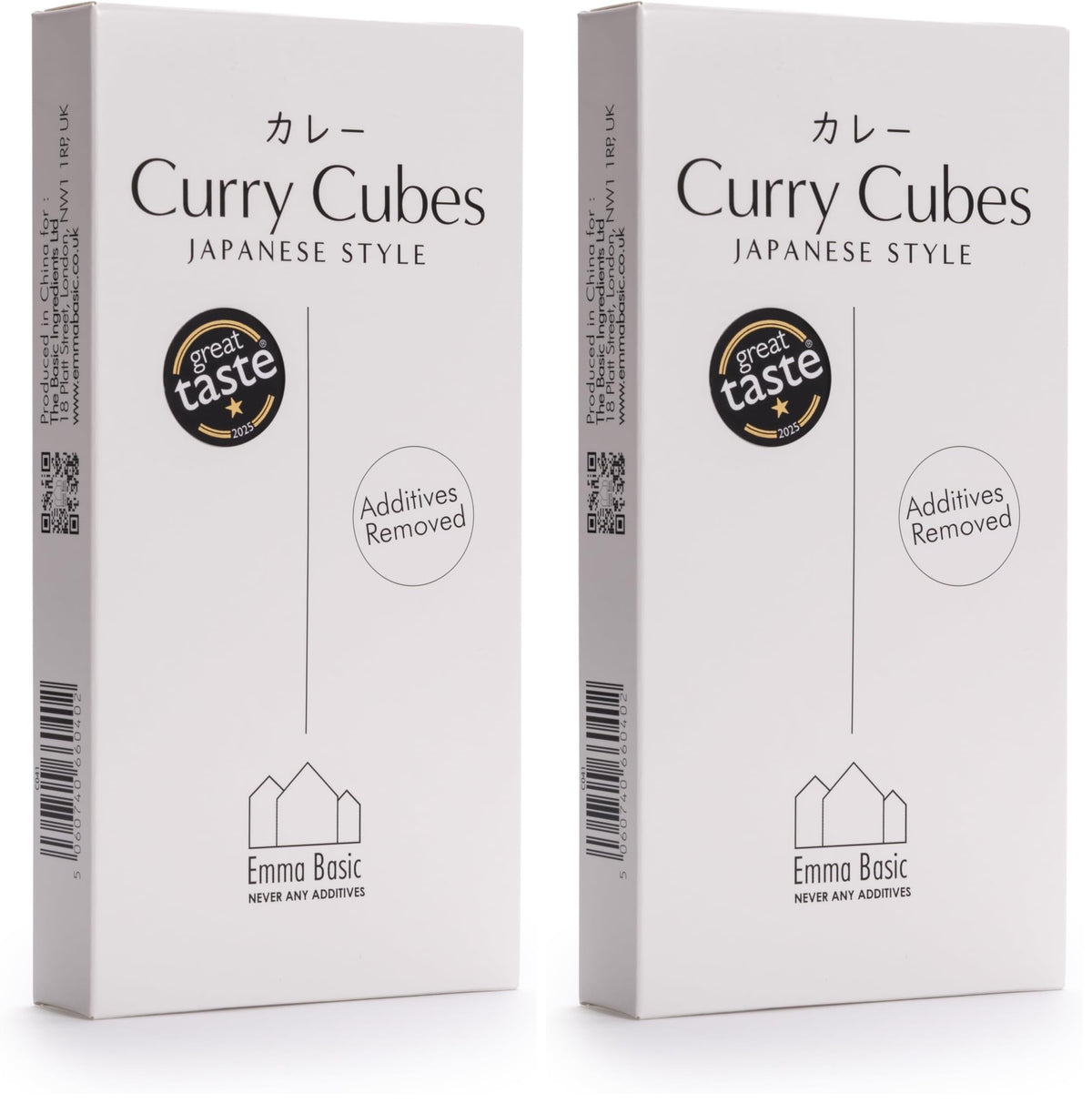 Emma Basic Japanese Style Curry Sauce - Vegan, Gluten-Free, Pack of 2x200g