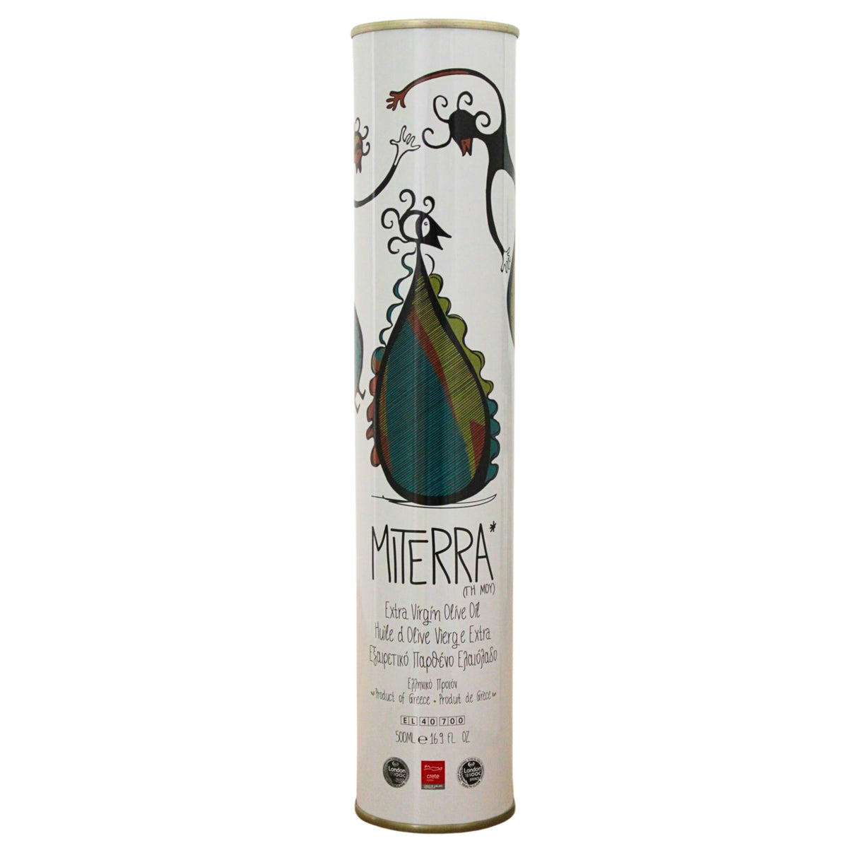 MITERRA Cretan Extra Virgin Olive Oil - Cold-Pressed Koroneiki Olives | 500ml
