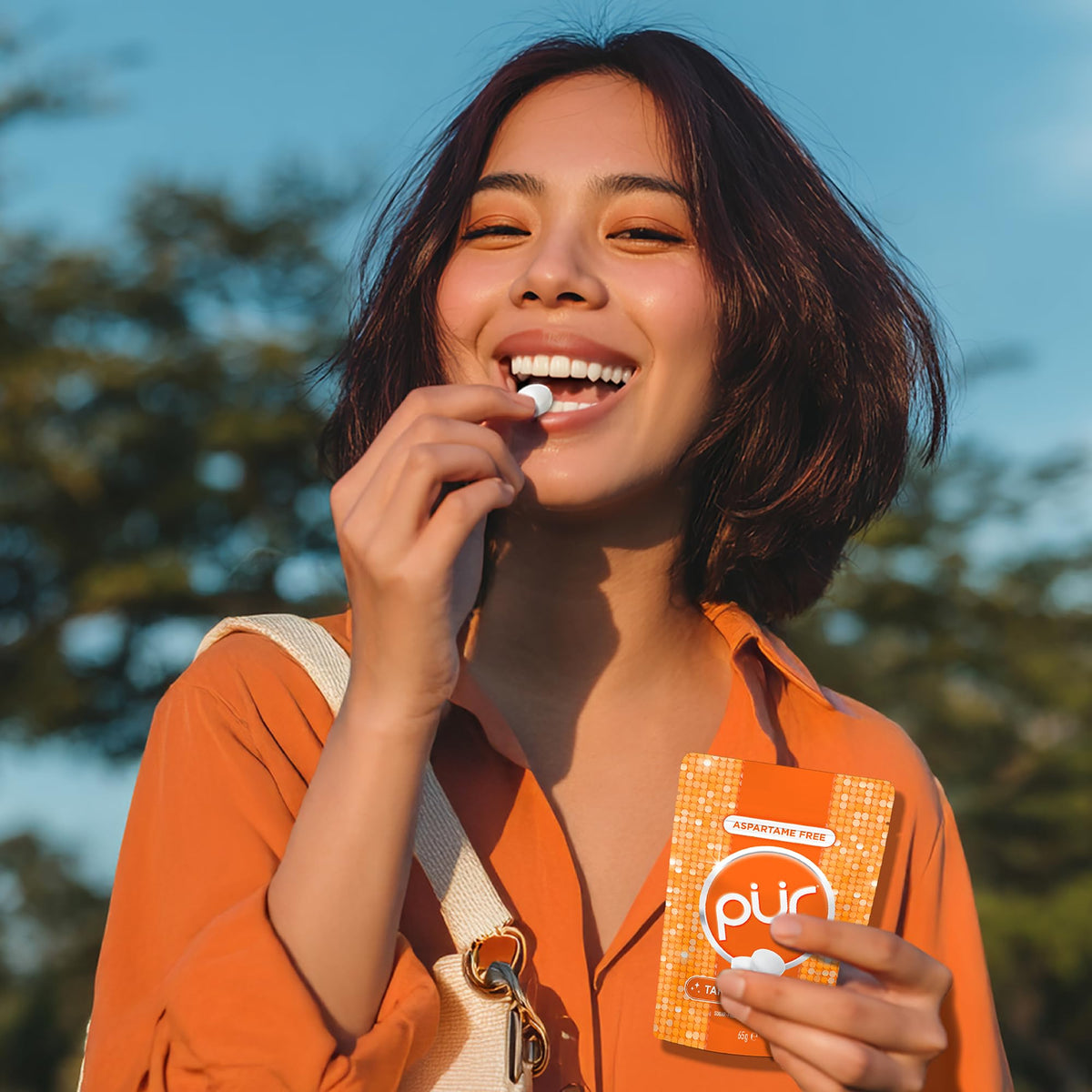 PUR Mints Tangerine Tango - Sugar Free, Aspartame Free, Xylitol Sweetened | 65 Count (Pack of 3) 3
