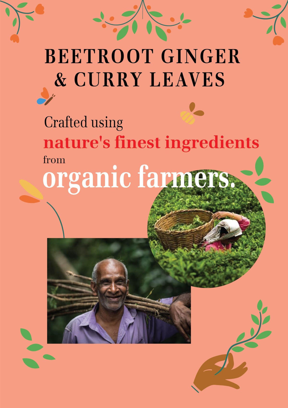 English Tea Shop Organic Beetroot, Ginger & Curry Leaves Herbal Tea - 20 Teabags, 70g 4