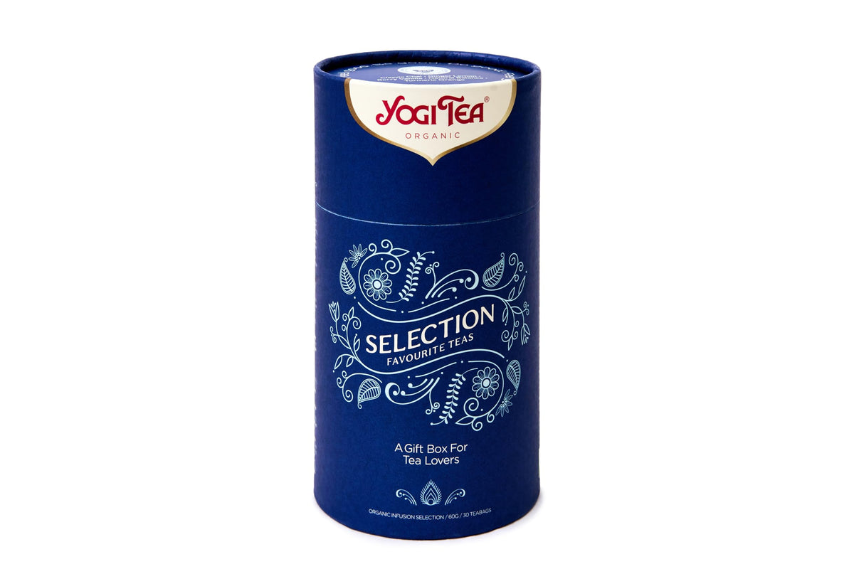 Yogi Tea Organic Herbal Infusion Selection Gift Box - 60g, 30 Tea Bags, Caffeine-Free Options