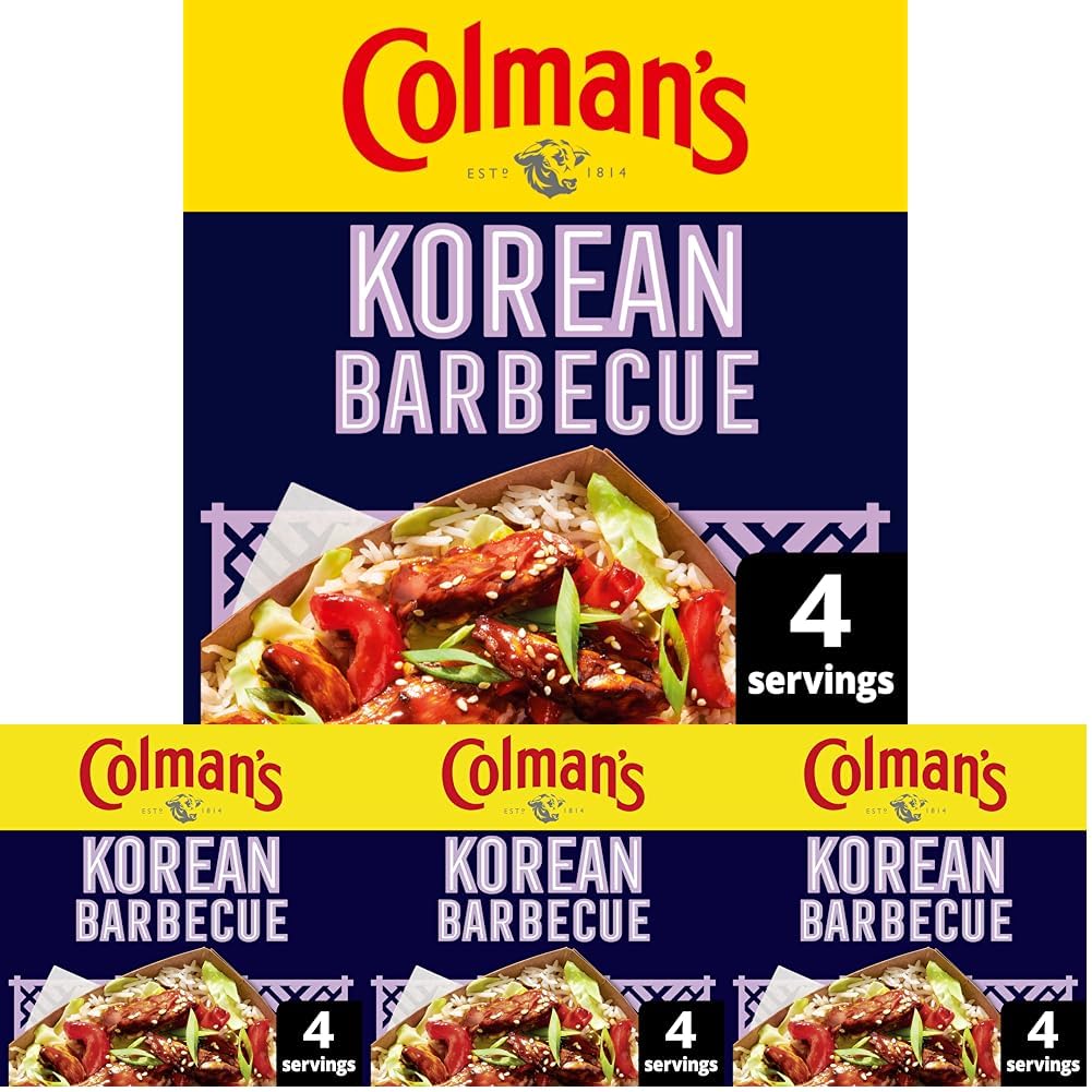 Colman's Weekend Wonders Korean Barbecue Meal Maker - 4 Servings | Powdered Spice Mix
