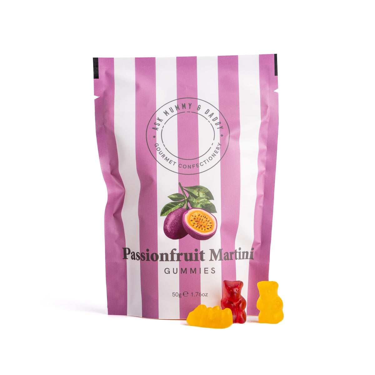 Ask Mummy & Daddy Passionfruit Martini Pouch - 50g