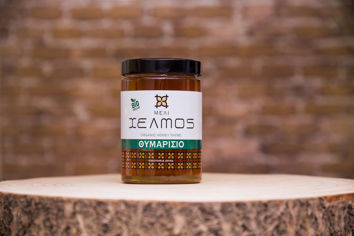 Helmos Organic Thyme Honey - 800g | Greek Thyme Honey | Rich Aroma & Taste 3