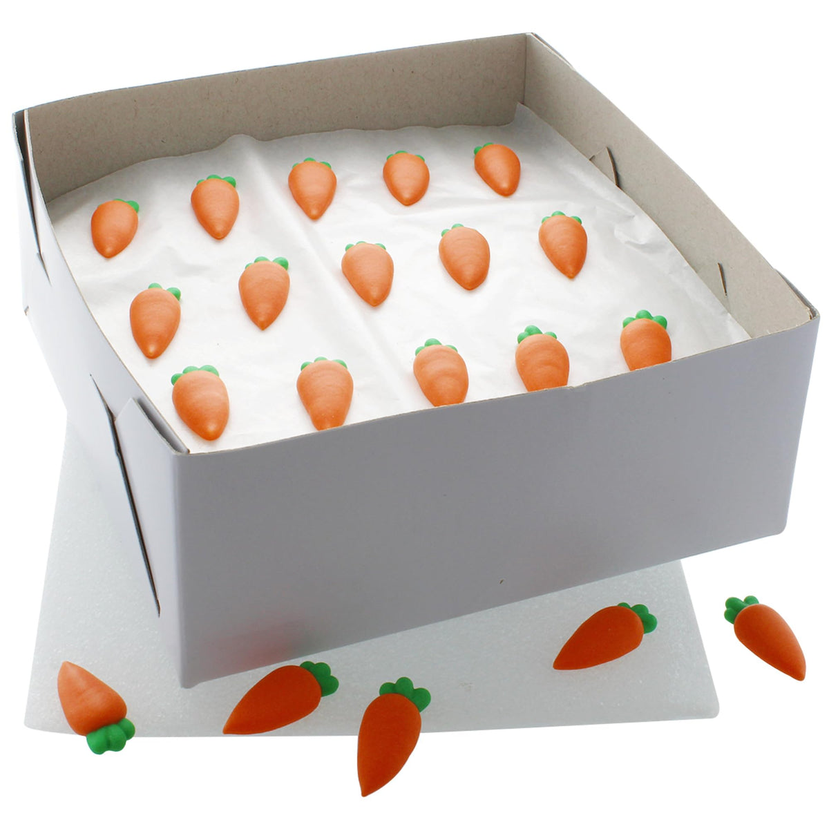 Culpitt Carrot Edible Cake Toppers - 60 Pack 7