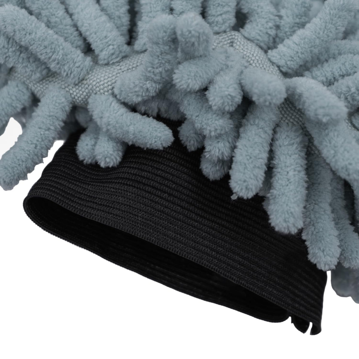 JVL Microfibre Cleaning Hand Mitt - Reusable Dusting & Polishing Glove | Machine Washable | Grey 6