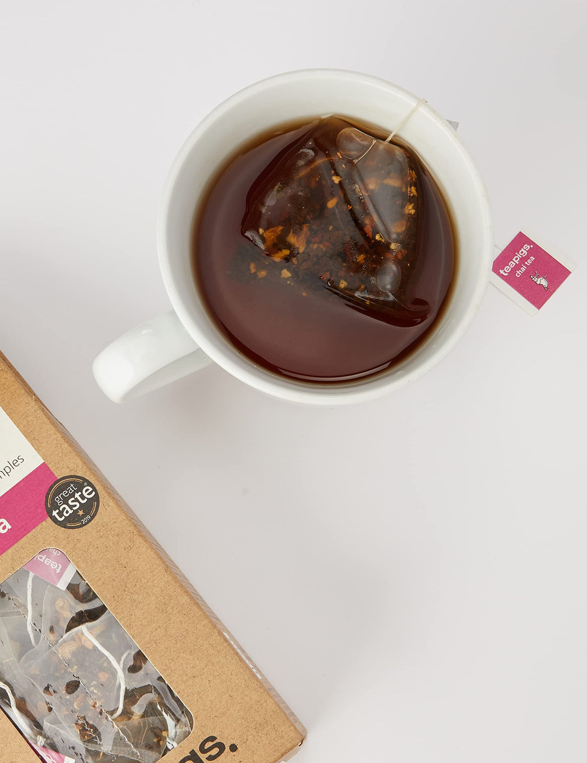 teapigs Chai Tea - Assam Black Tea Bags with Cinnamon, Ginger & Cardamom - 30 Count 3