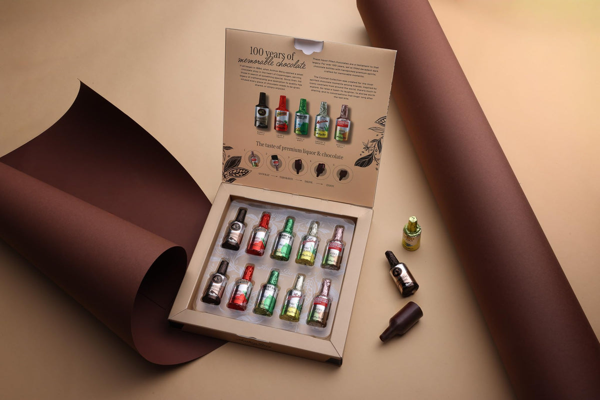 Anthon Berg Chocolate Cocktails - 10 Piece Dark Chocolate Liqueurs 7