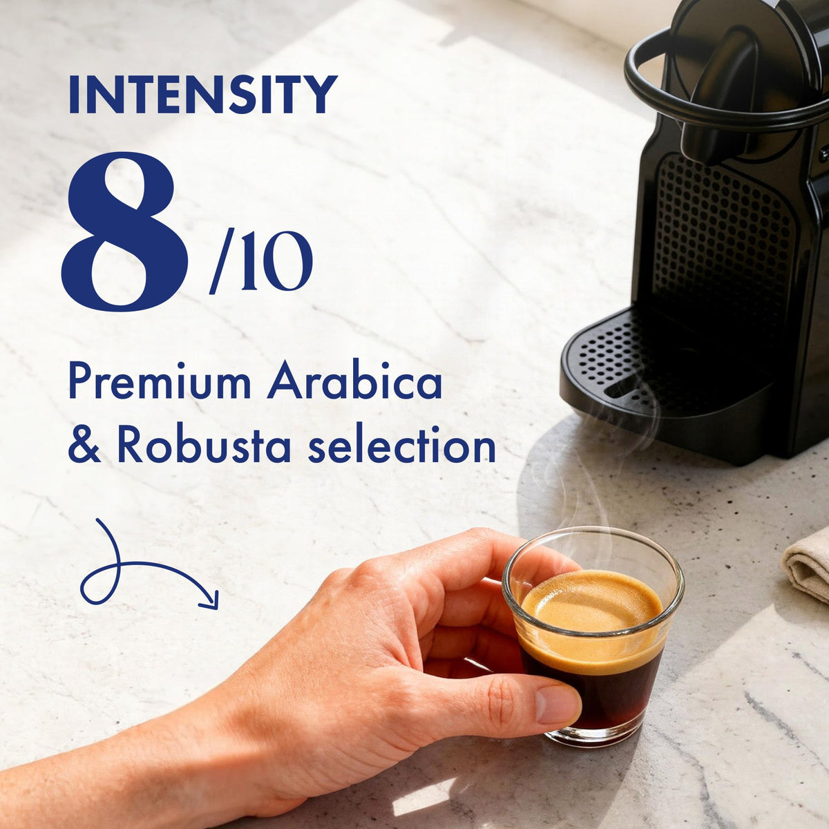 Caffè Borbone Crema Classica - 90 Coffee Capsules | Full-bodied & Balanced | Nespresso Compatible 3