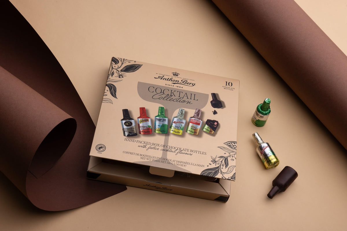 Anthon Berg Chocolate Cocktails - 10 Piece Dark Chocolate Liqueurs 6