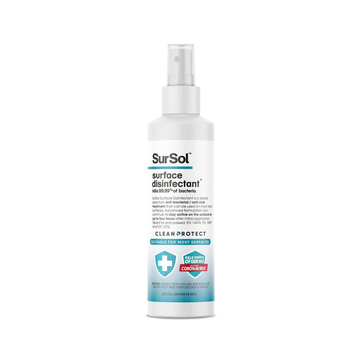 SurSol Surface Disinfectant - Kills Germs on Hard Surfaces | 250ml | Unscented 1
