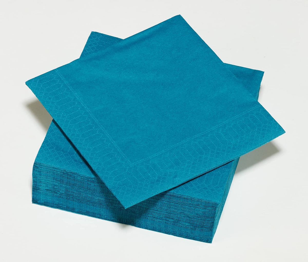 Le Nappage Duck Blue 2-Ply Napkins - 50 Count | 33 x 33 cm | FSC Certified