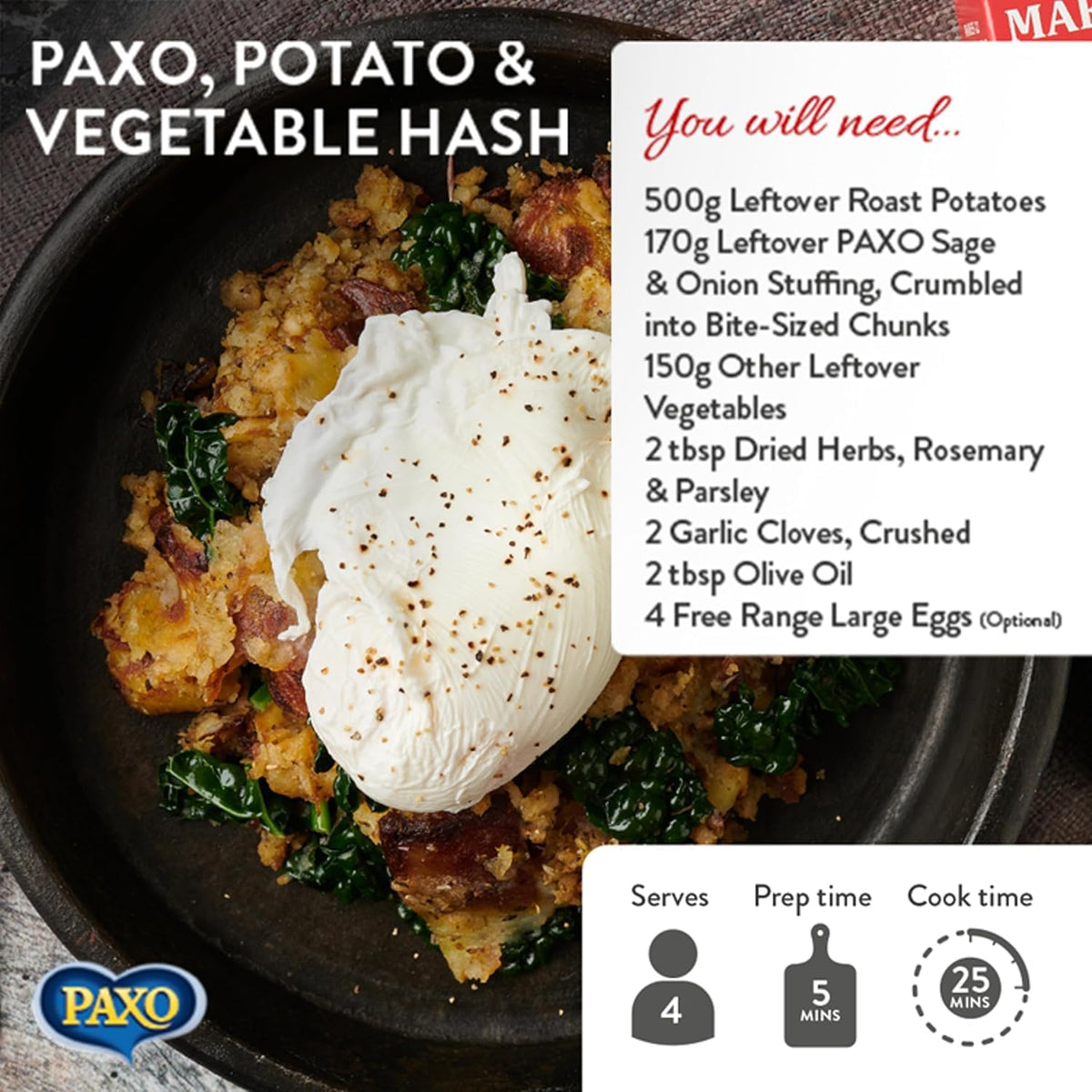 Paxo Sage & Onion Stuffing Mix - 170g 5