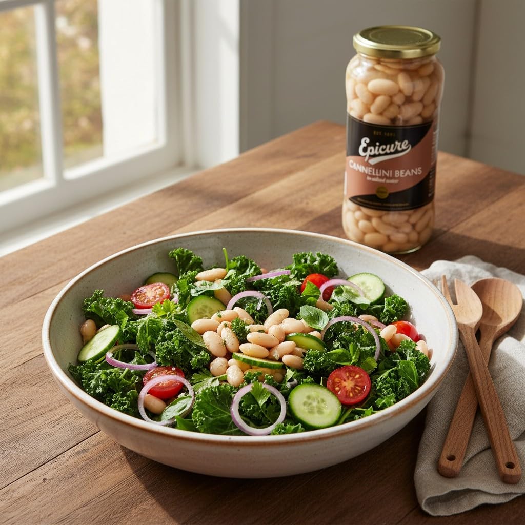 Epicure Cannellini Beans in Salted Water - 540g 5