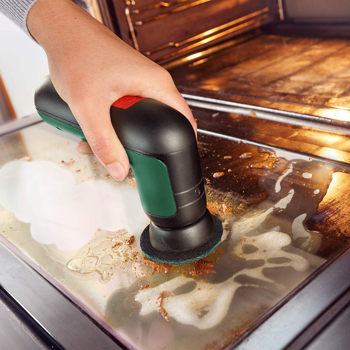Bosch Pad Holder for UniversalBrush - Fastening System | Hook-and-Loop | Reusable 3