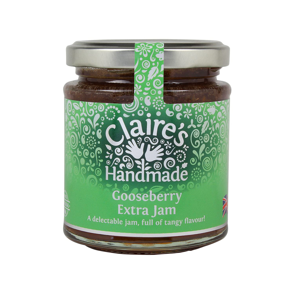 Claire's Handmade Gooseberry Extra Jam - Tart & Full-Flavoured | 227g 1