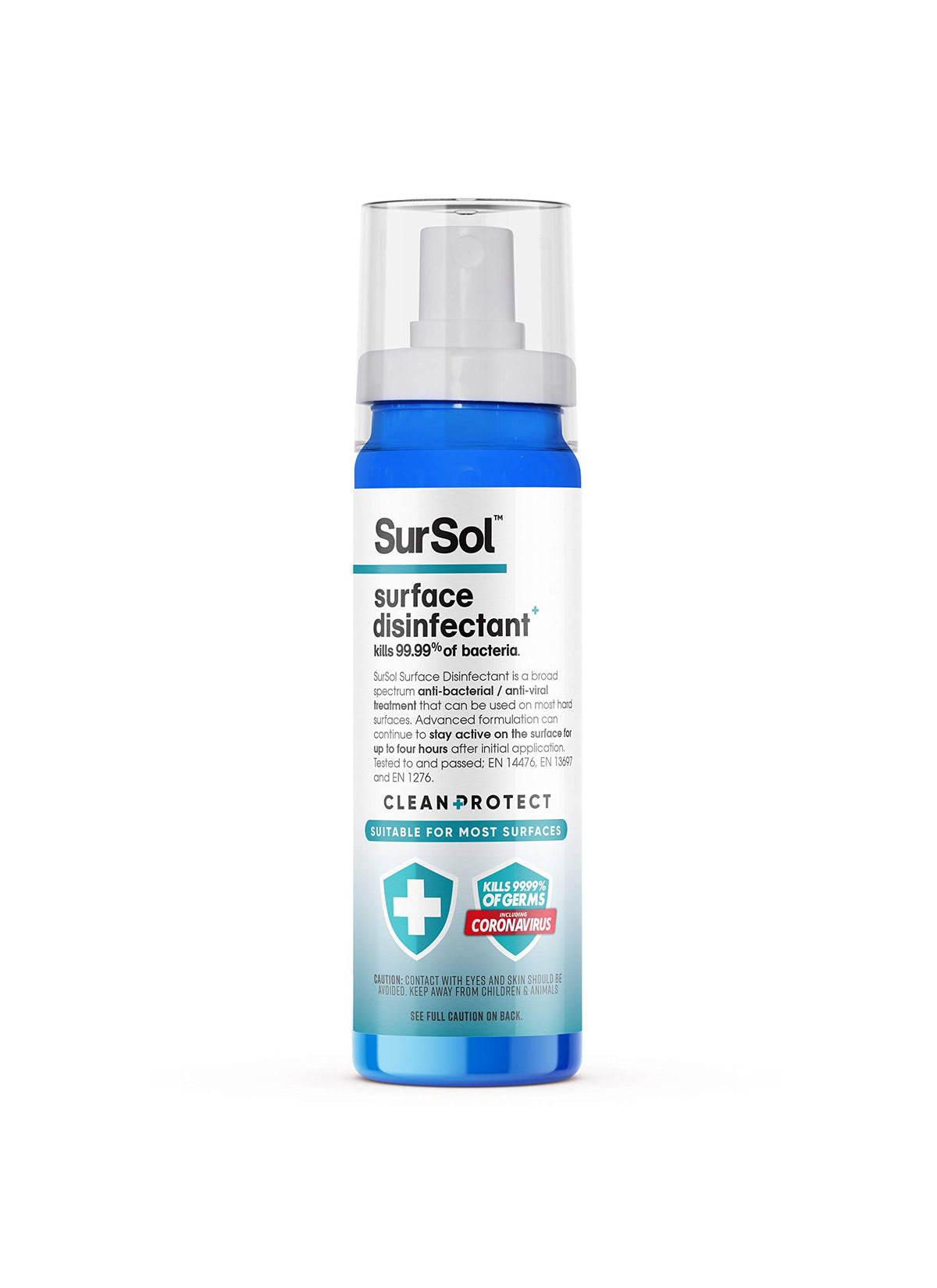 SurSol Surface Disinfectant - Hospital Grade Antibacterial | 75ml | Unscented 1