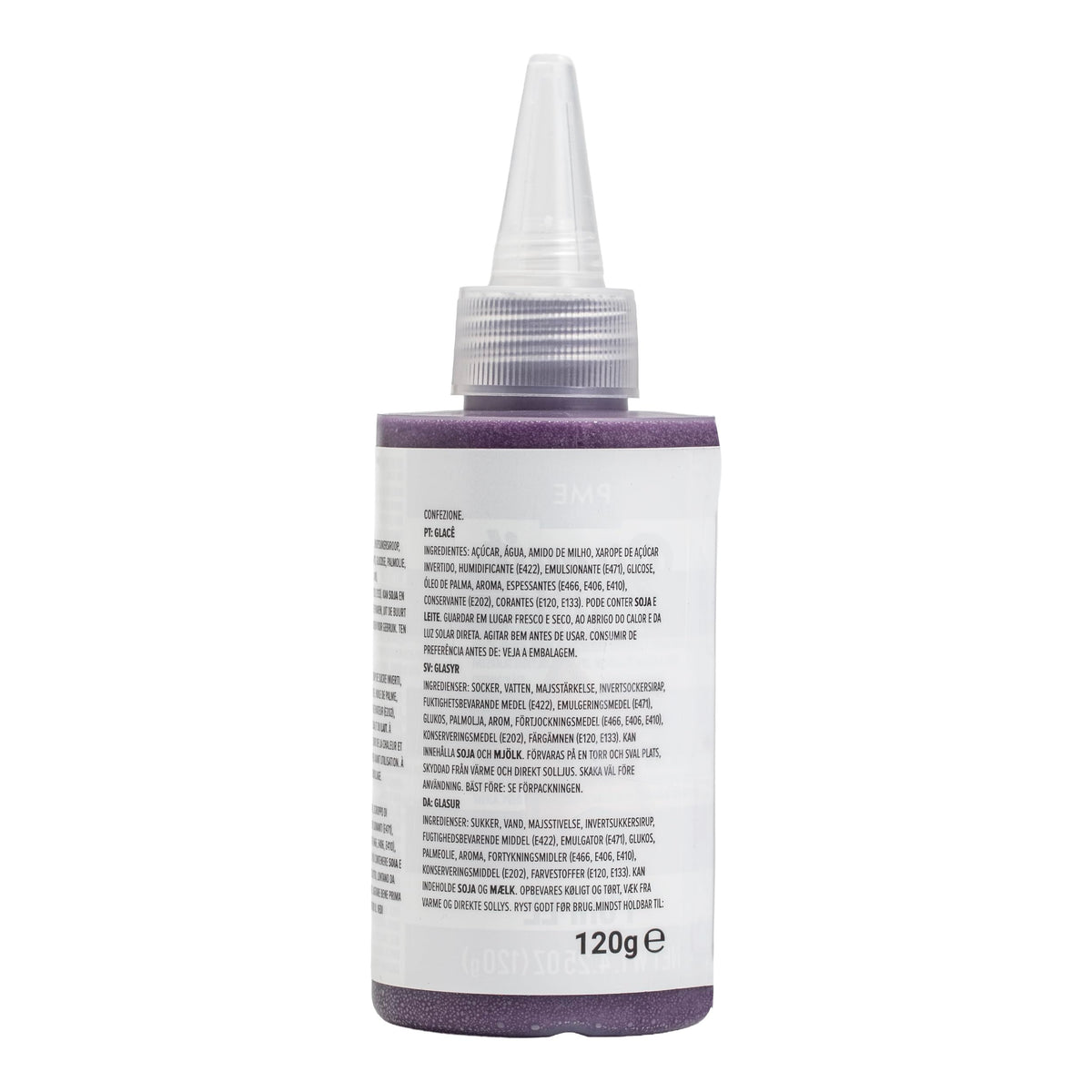 PME Purple Biscuit Icing - Ready-to-Use for Creative Cookie Decorating | 120g 6