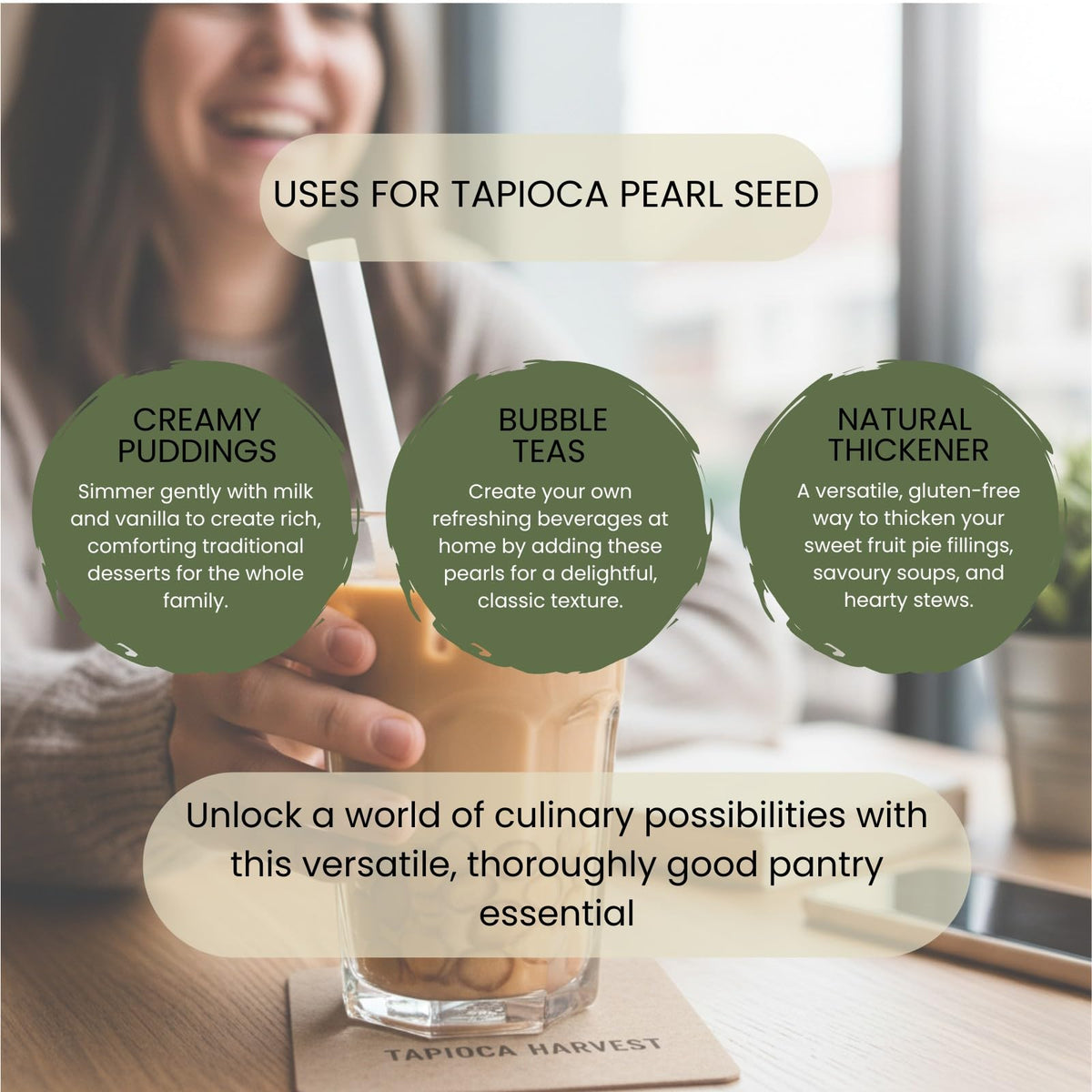 Minton & Donello Tapioca Seed Pearls - 510g Pack (2 x 255g)
