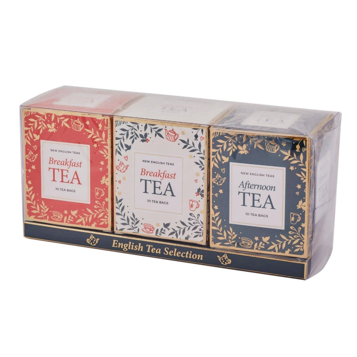 New English Teas Christmas Tea Gift Set - 3 Cartons | 30 Teabags 5