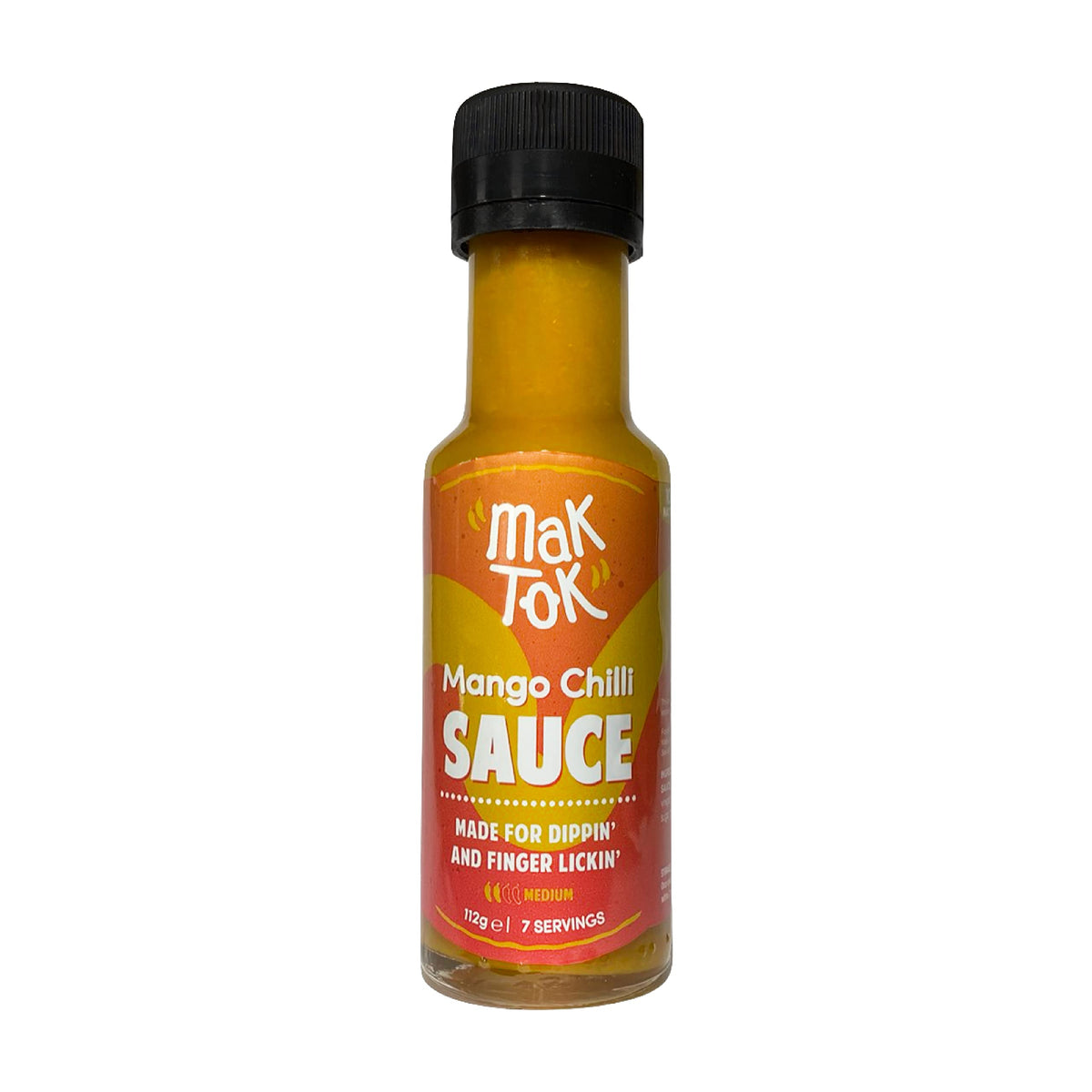 Mak Tok Mango Chilli Sauce - Authentic Malaysian Flavour, Vegan Friendly, 112g 1