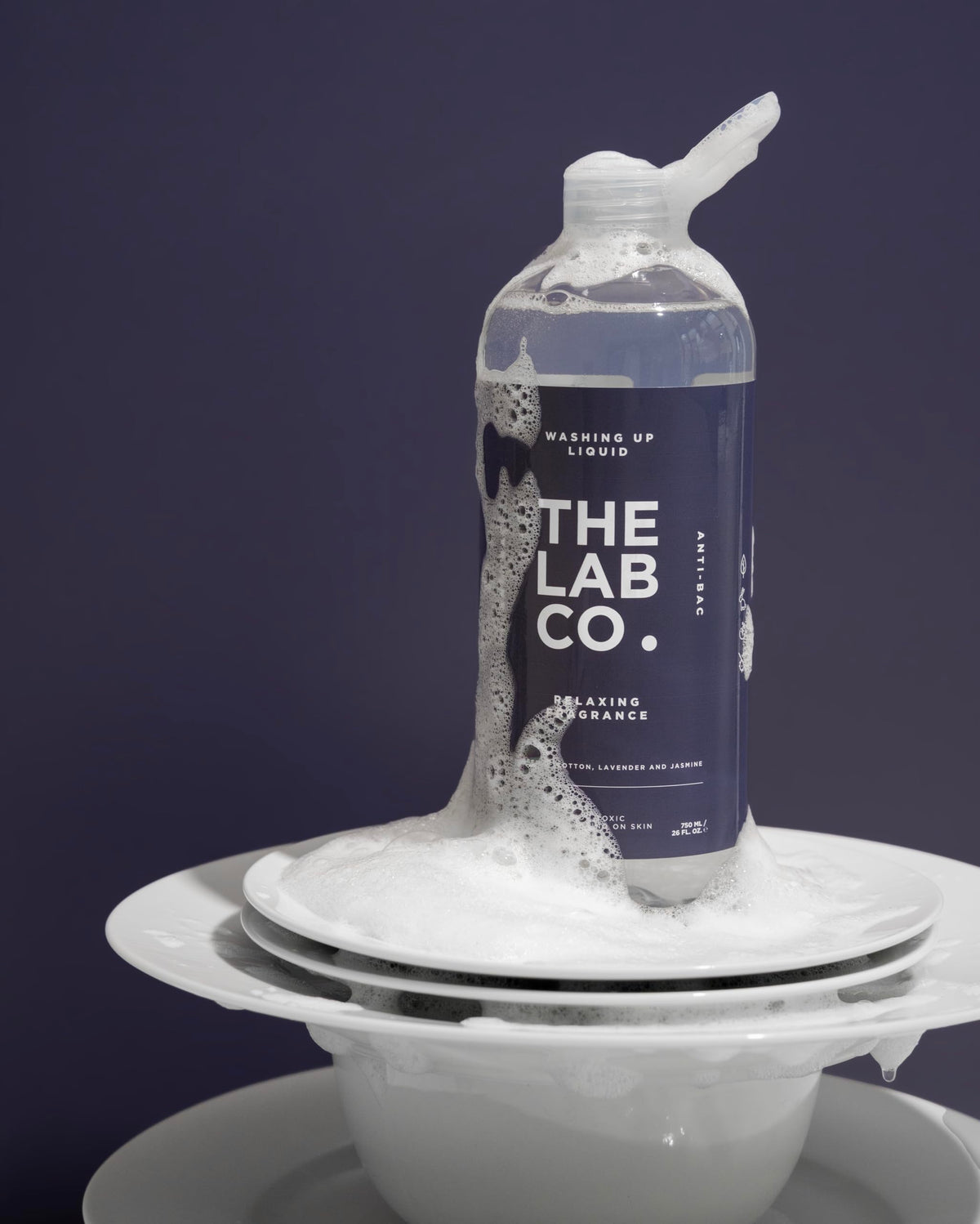 The Lab Co. Antibacterial Washing-Up Liquid - Tough on Grease, Gentle on Skin | 750 ml 5