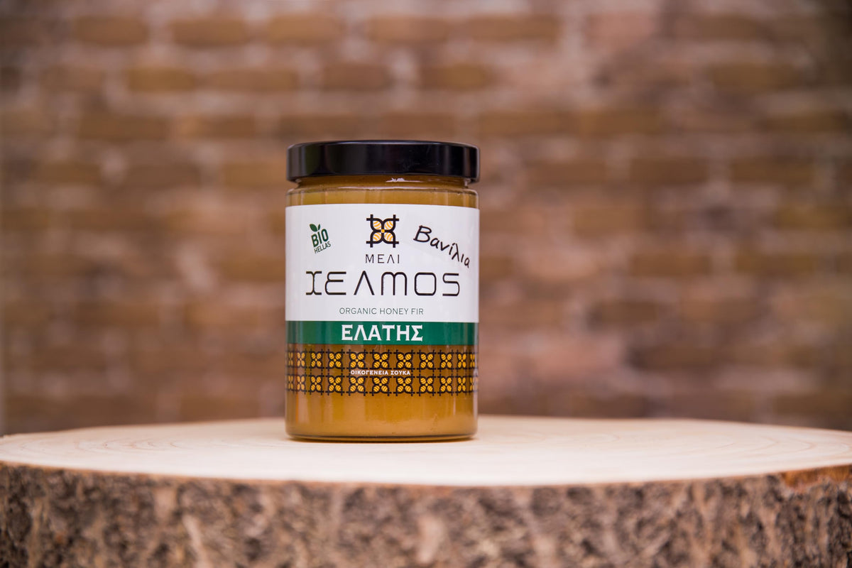 Helmos Organic Black Fir Honey - 800g | Rare Greek Honey | Caramel & Fir Notes 3