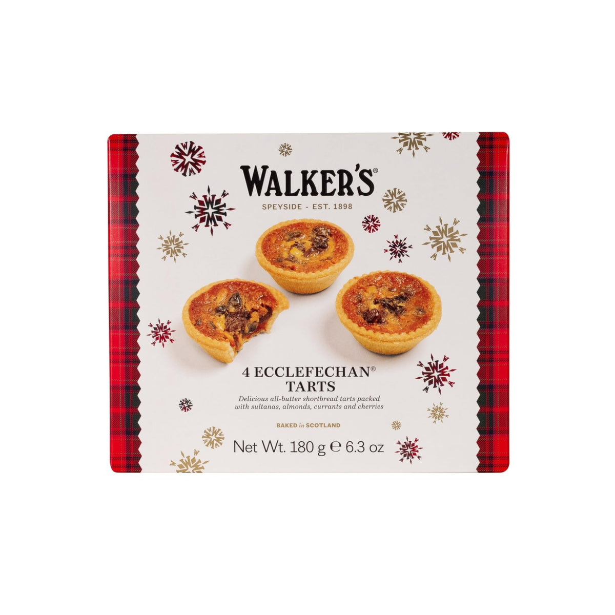 Walkers Ecclefechan All-Butter Tarts - Traditional Scottish Recipe | 180g