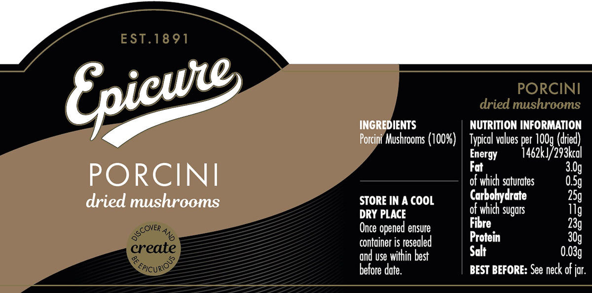 Epicure Porcini Dried Mushrooms - 30g Packs (Pack of 6) | Intense Umami Flavor | Natural Ingredients 3