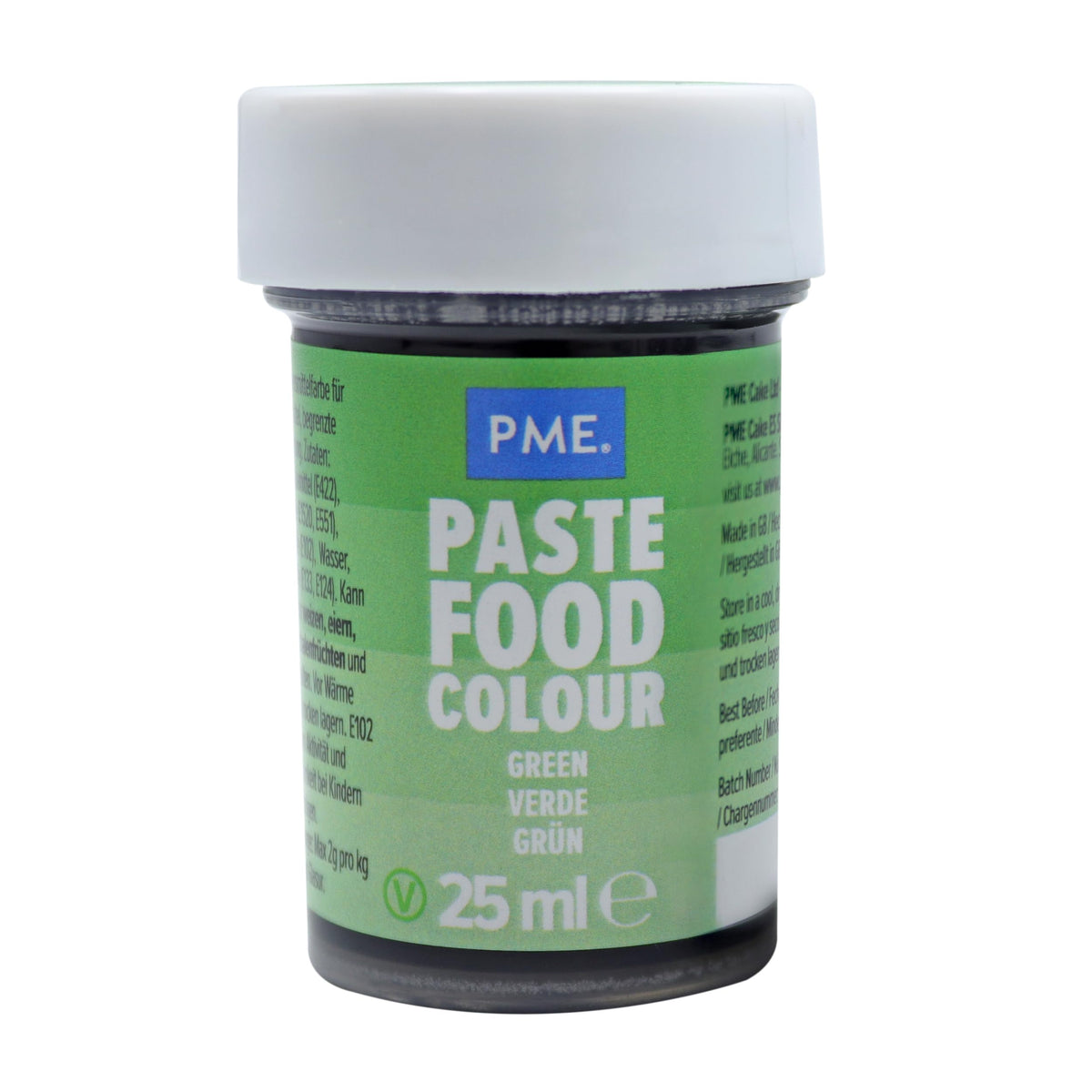 PME Pea Green Food Colouring Paste - 25g 1