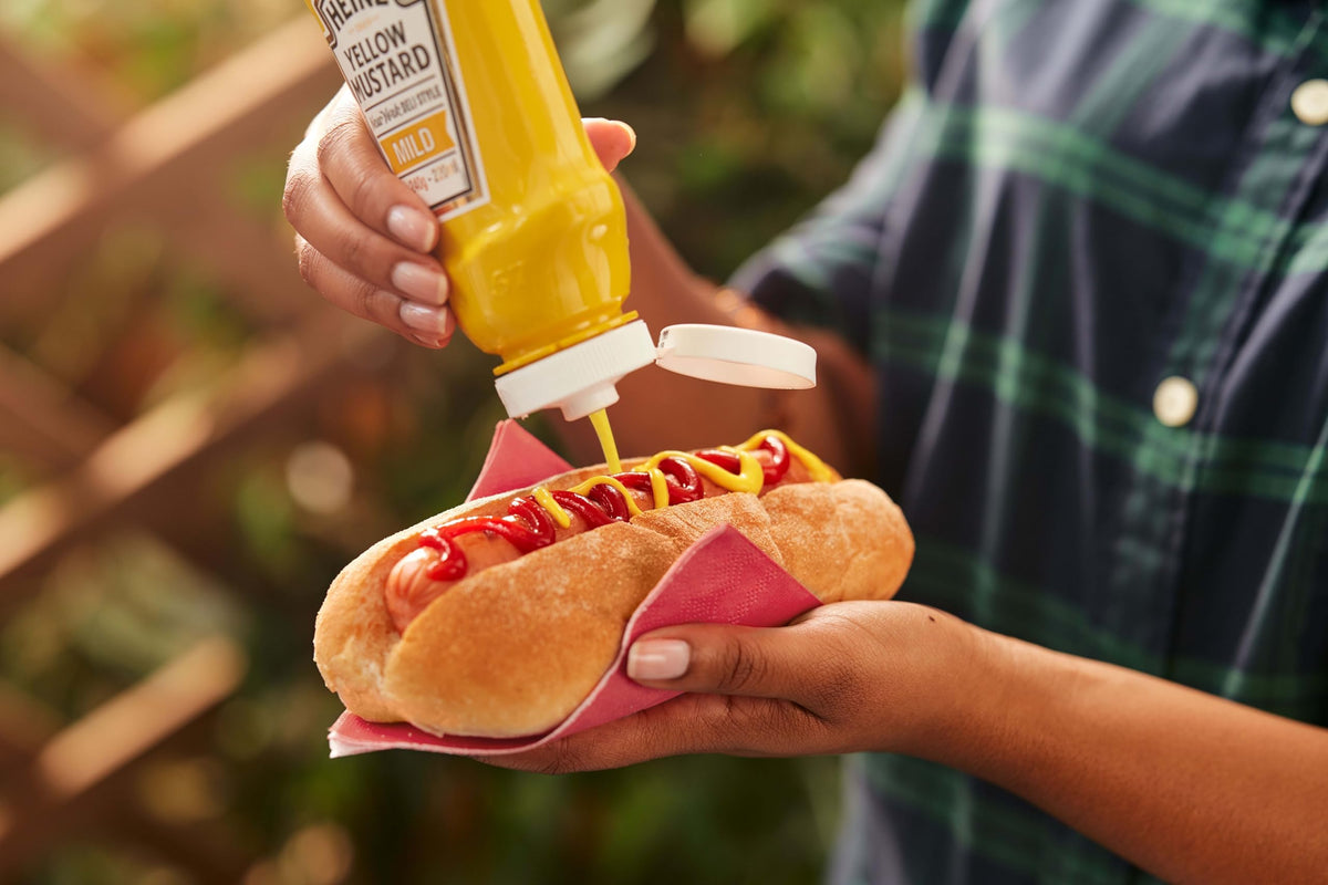 Heinz Mild Yellow Mustard - 240g Pack of 2 2