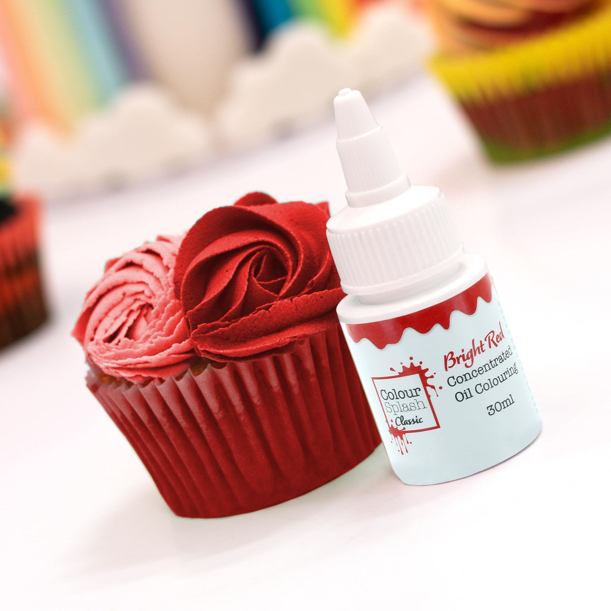 Colour Splash Bright Red Oil Based Food Colour - 30ml
