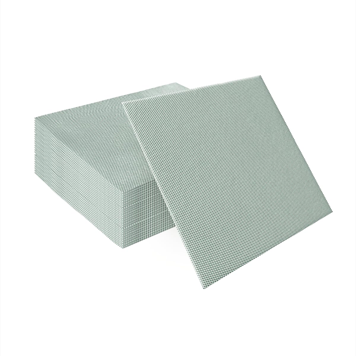 PAW Decor Collection Linen Feel Napkins - Dark Green Fabric Design, 40 x 40 cm, 50 Pack