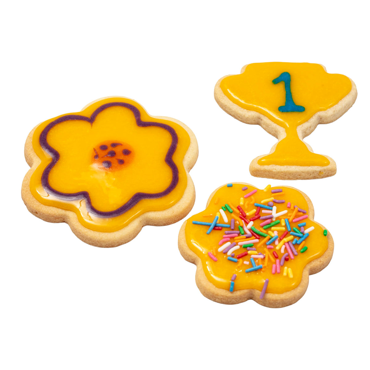 PME Yellow Biscuit Icing - Ready-to-Use Smooth & Vibrant Cookie Decorating Icing | 120g