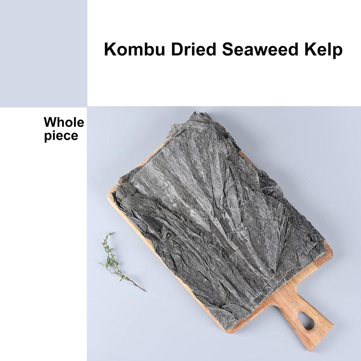 JHL Kombu Dried Seaweed Kelp - Large Piece, 150g 2