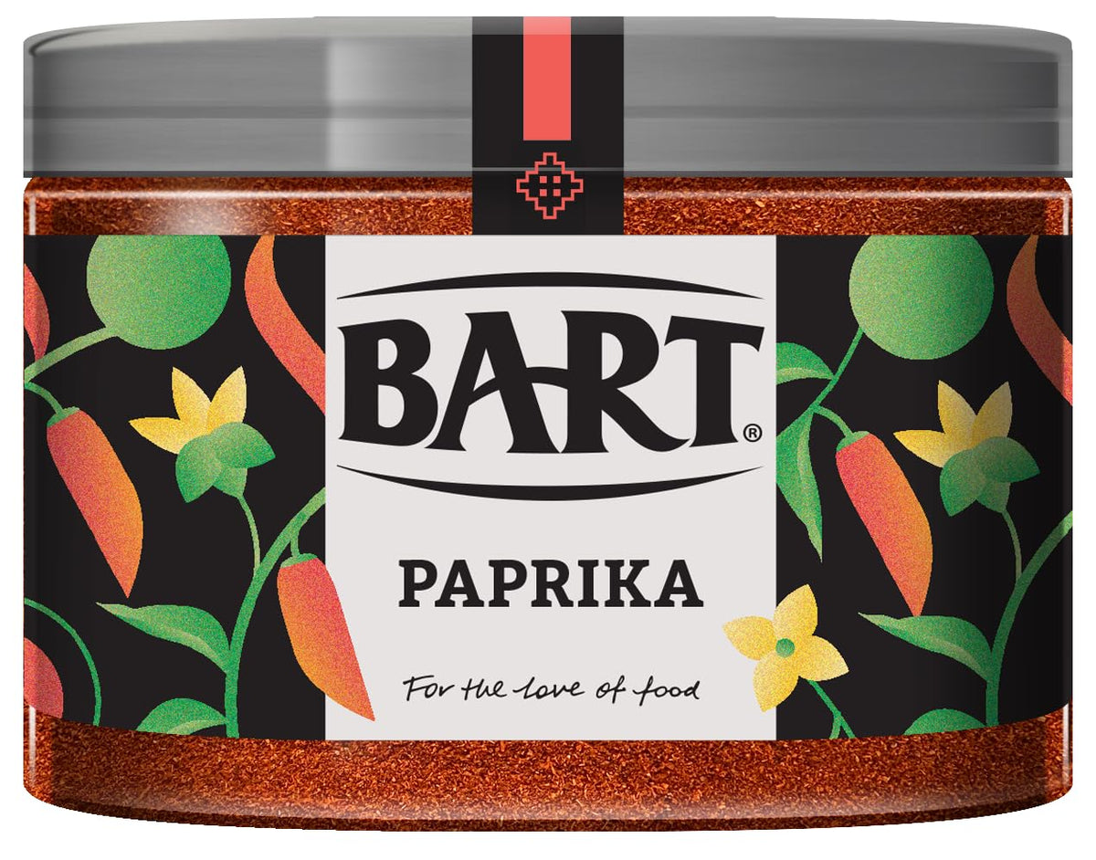 BART Sweet Paprika Powder - 250g Jar | Fruity Flavour | Ground Red Bell Peppers