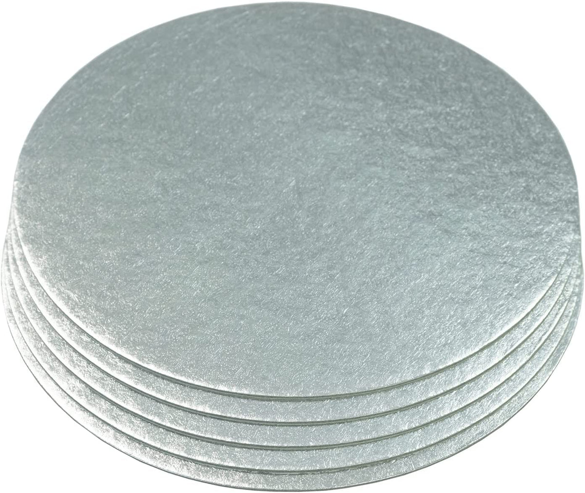 Culpitt Round Cake Cards - 1.8mm Thick, 6 Inch, Pack of 25 | Silver Fern Embossed 4