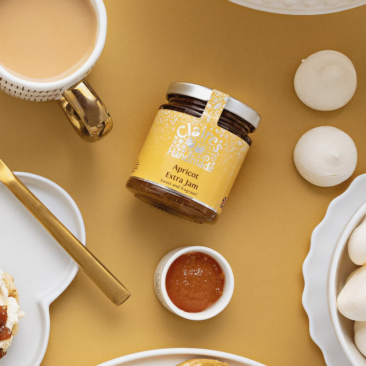 Claire's Handmade Apricot Extra Jam - Fruity & Fragrant | 227g