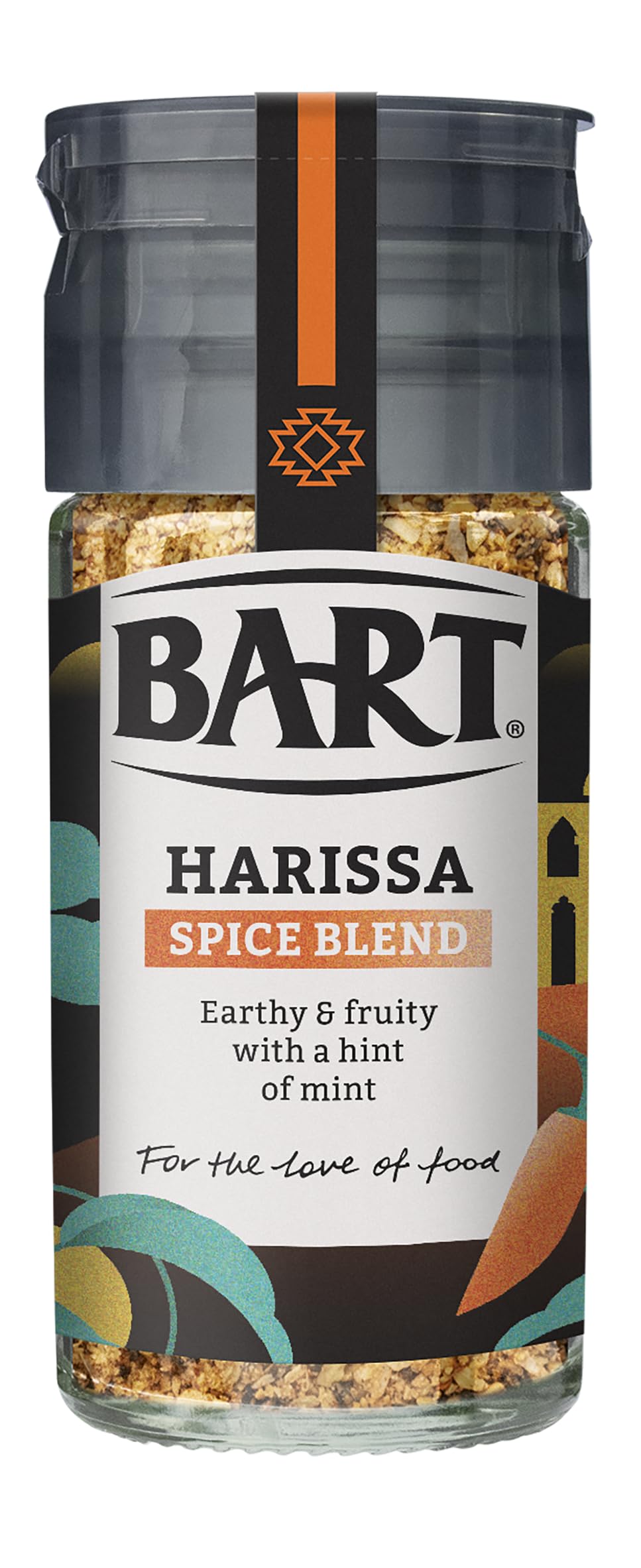 BART Harissa Spice Blend - 6 x 36g Jars | Warm & Aromatic | North African & Middle Eastern Cooking