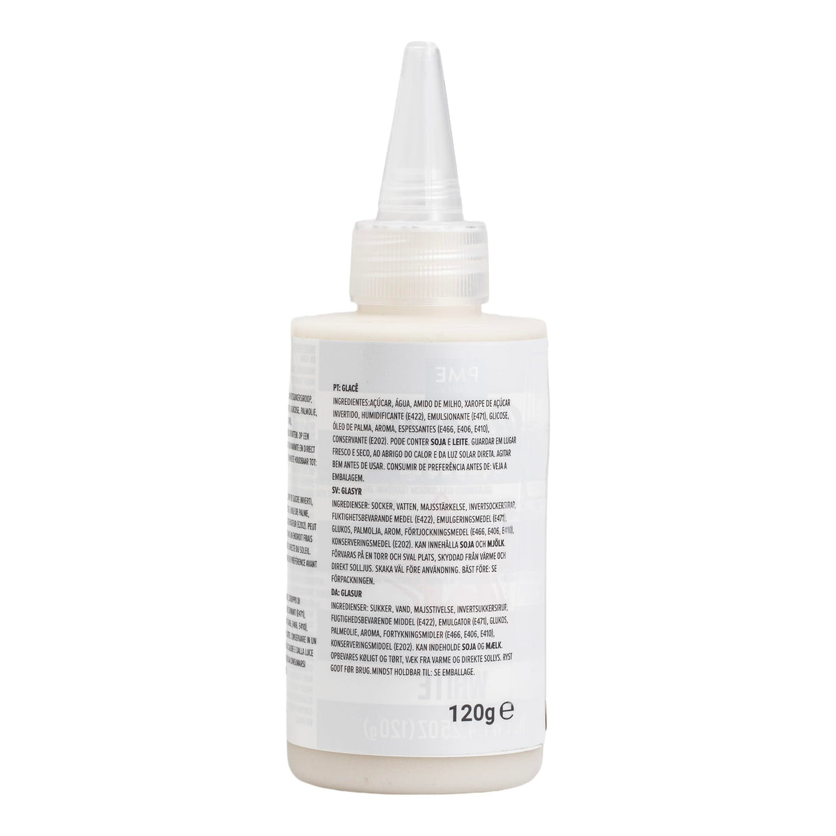PME White Biscuit Icing - Ready-to-Use for Cookie Decorating | 120g Squeeze Bottle 6