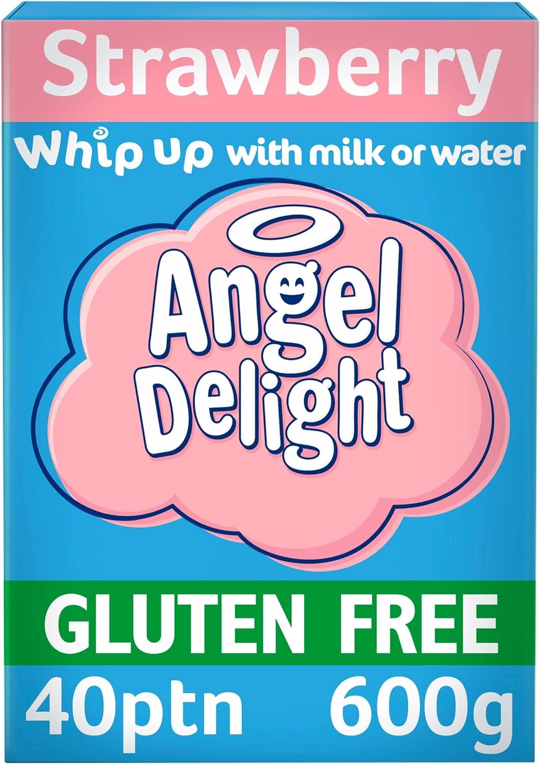 Angel Delight Strawberry Instant Dessert Mix - 600g