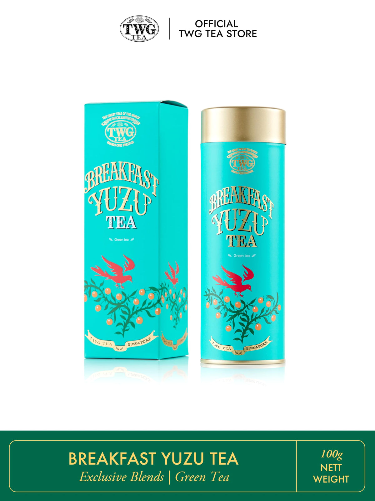 TWG Tea Breakfast Yuzu Loose Leaf Herbal Tea - 100g