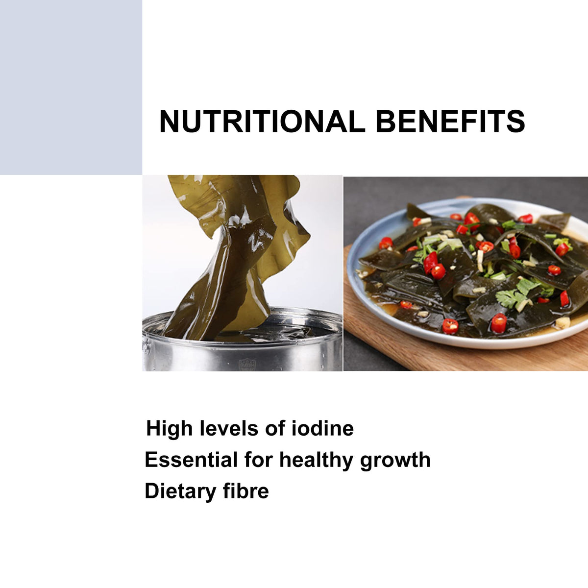 JHL Kombu Dried Seaweed Kelp - Large Piece, 150g 4