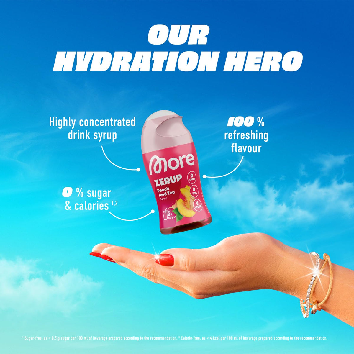 MORE NUTRITION Zerup Multifruit Syrup - Sugar-Free | 65 ml | Vegan 2